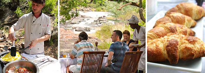 Bush Breakfast Esiweni Luxury Safari Lodge Nambiti Private Game Reserve